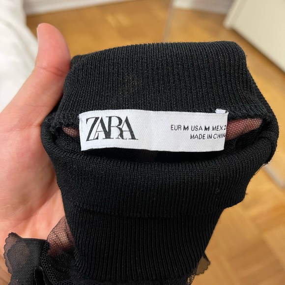 Zara Sheer Blouse - Picture 5 of 7